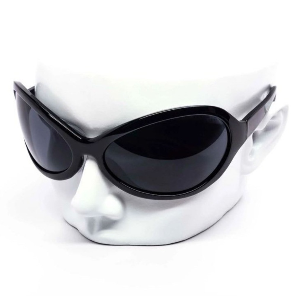 Black Sunglasses Women's MEn's Retro Style Fashion‎ Shades Modern Trendy Modern